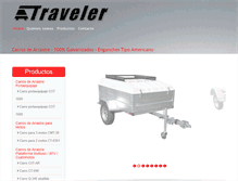 Tablet Screenshot of comercialtraveler.cl